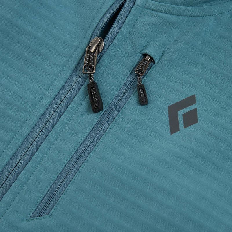 Pánska mikina Black Diamond Coefficient Storm Full Zip Hoody creek blue 3