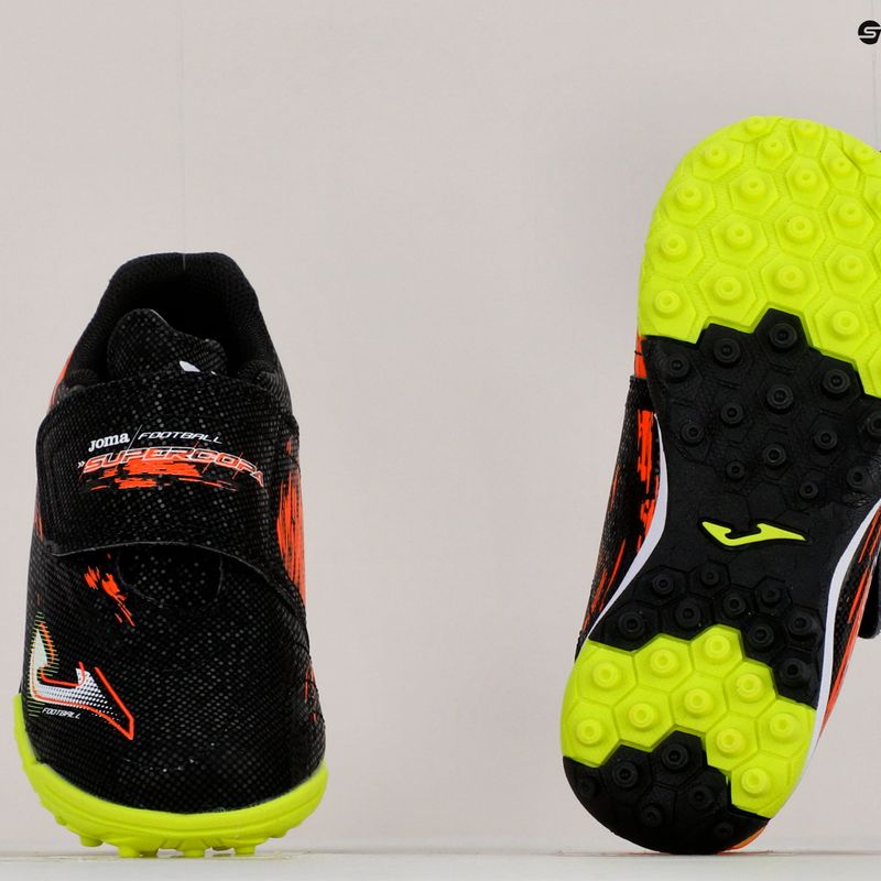 Detské kopačky Joma Super Copa TF black/orange 16