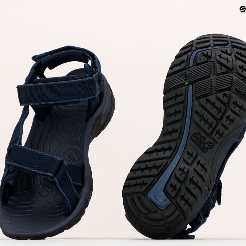 Jack Wolfskin Lakewood Ride pánske turistické sandále navy blue 4019021 11