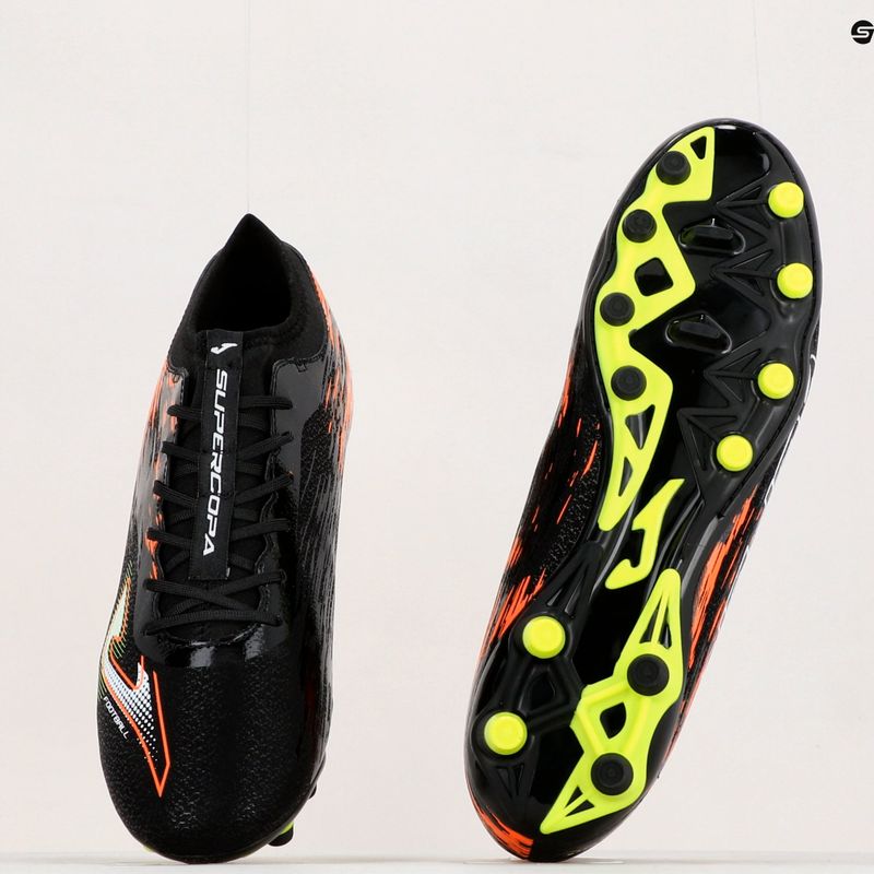 Joma Super Copa FG black/coral pánske kopačky 13