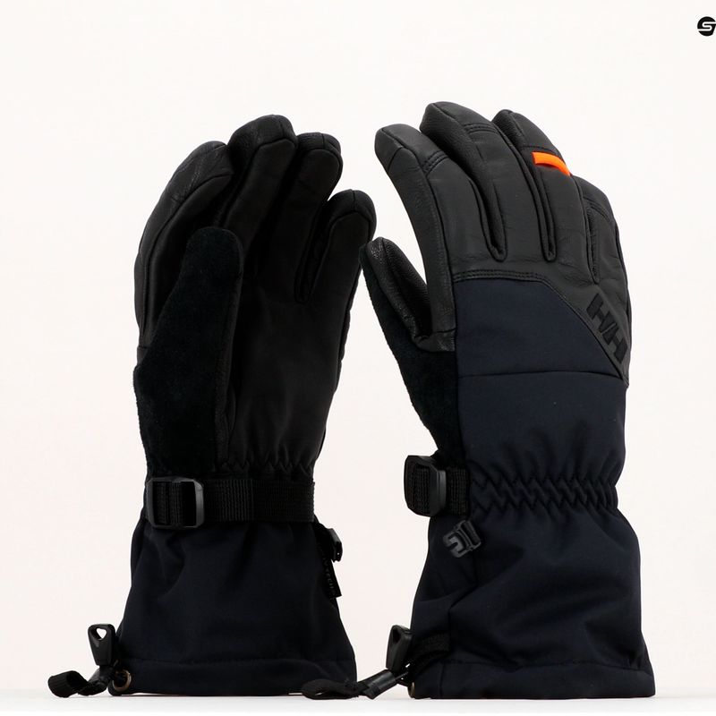 Helly Hansen pánske lyžiarske rukavice Ullr Sogn HT 990 black 67347 6