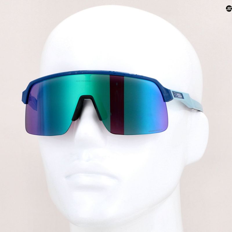 Cyklistické okuliare Oakley Sutro Lite fialovo-zelené 0OO9463 7