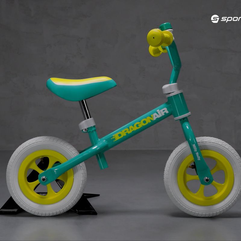 Milly Mally Dragon Air cross-country bicykel zelený 2809 7