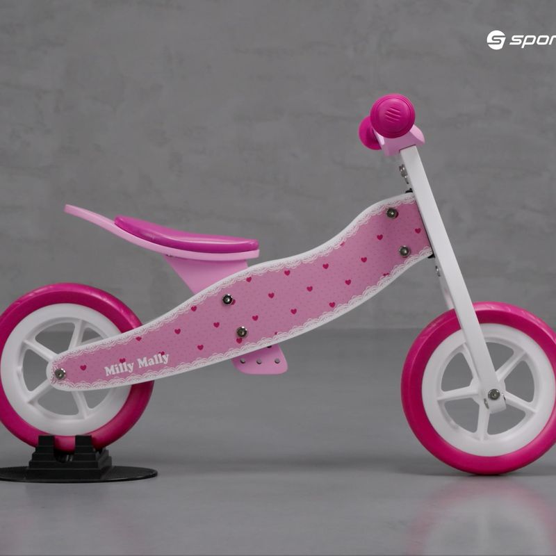 Milly Mally 2v1 trojkolka Look pink 2772 10