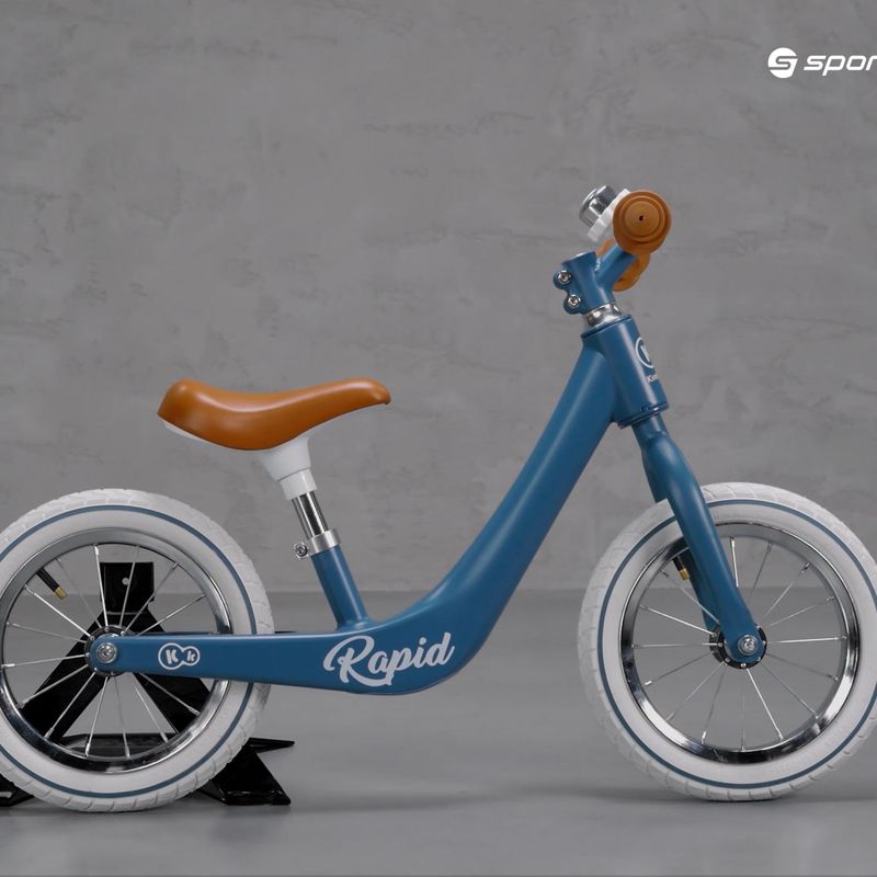 Kinderkraft bežecký bicykel Rapid modrý KKRRAPIBLU0000 7