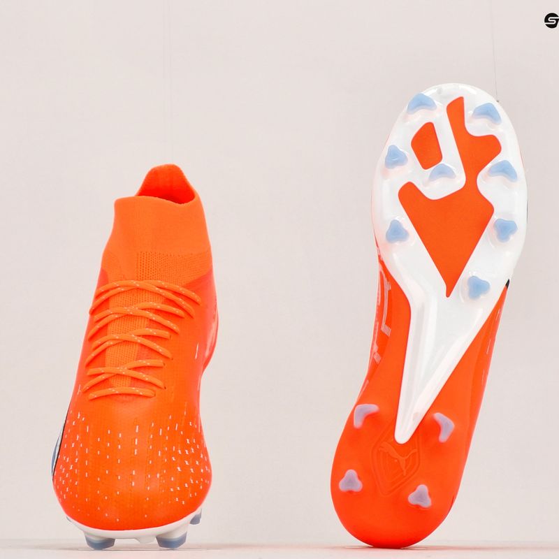 PUMA Ultra Pro FG/AG pánske kopačky oranžové 107240 01 11