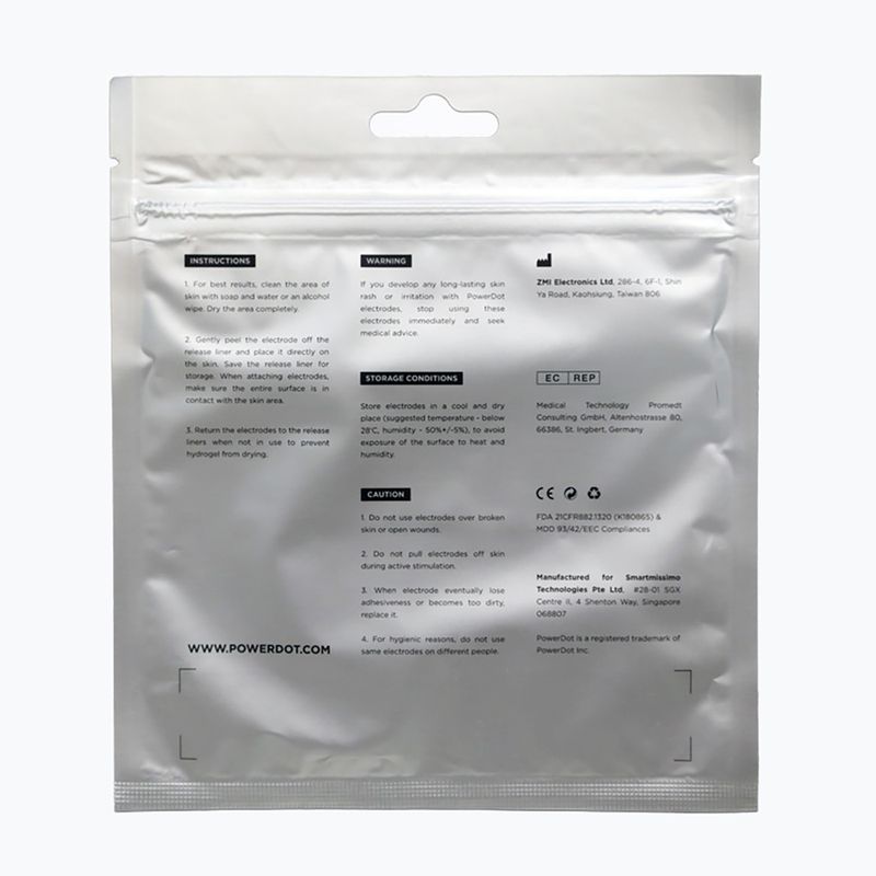 Elektródy Therabody PowerDot 2.0 Pad red 3