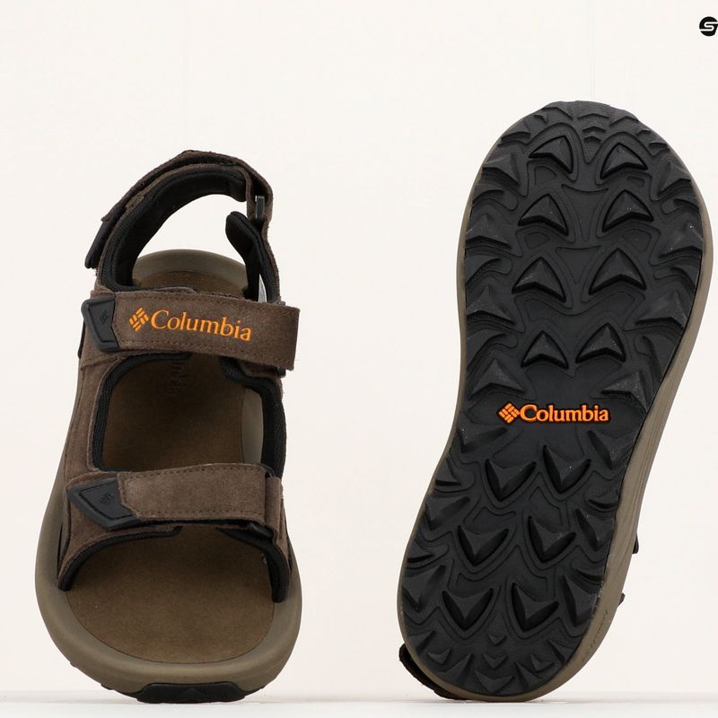Columbia Trailstorm Hiker 3 Strap 231 hnedé pánske trekové sandále 1987221 20