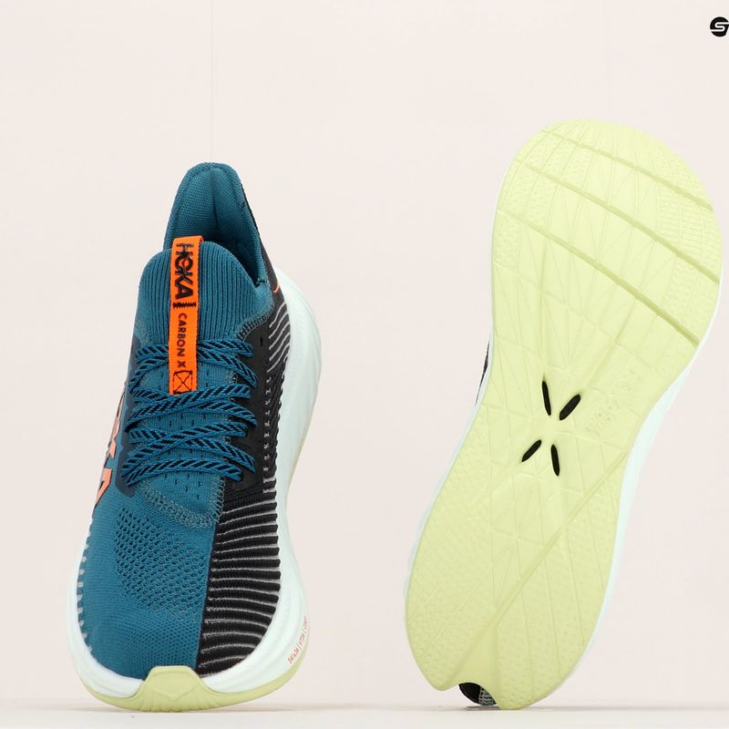 Pánska bežecká obuv HOKA Carbon X 3 blue 1123192-BCBLC 12