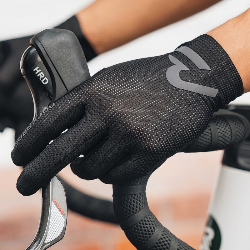 Cyklistické rukavice Rockbros Full-finger S407-1 black 3