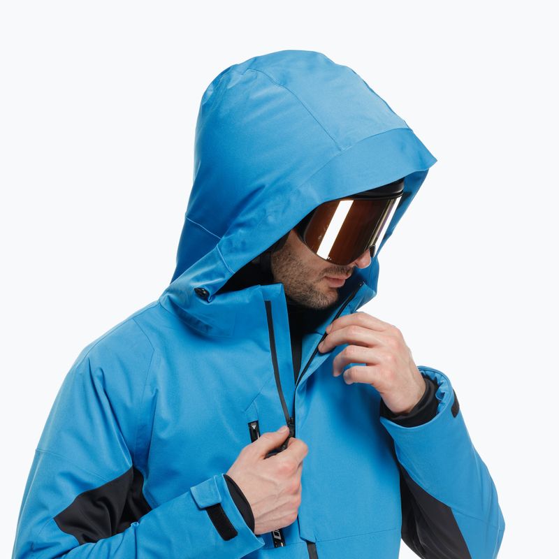Pánska lyžiarska bunda Dainese Etra Aerosense Dry Core Ready blue/stretch limo 5