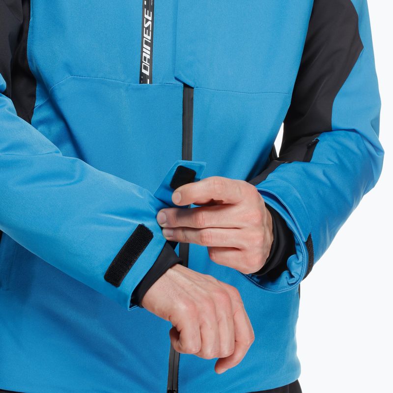 Pánska lyžiarska bunda Dainese Etra Aerosense Dry Core Ready blue/stretch limo 8