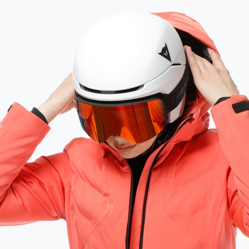 Dámska lyžiarska bunda Dainese Zives Aerosense Dry coral 6
