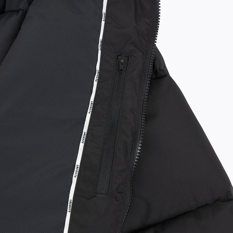 Zimná bunda Lacoste BH2608 Hooded black 5