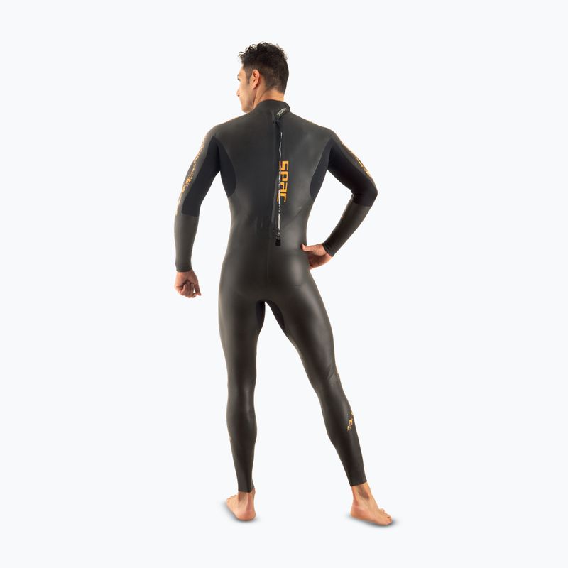 Pánsky plavecký neoprén SEAC Energy 2.0 mm black/yellow 2