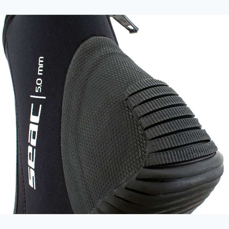 Neoprénové topánky SEAC Basic HD Zip 5 mm black 7