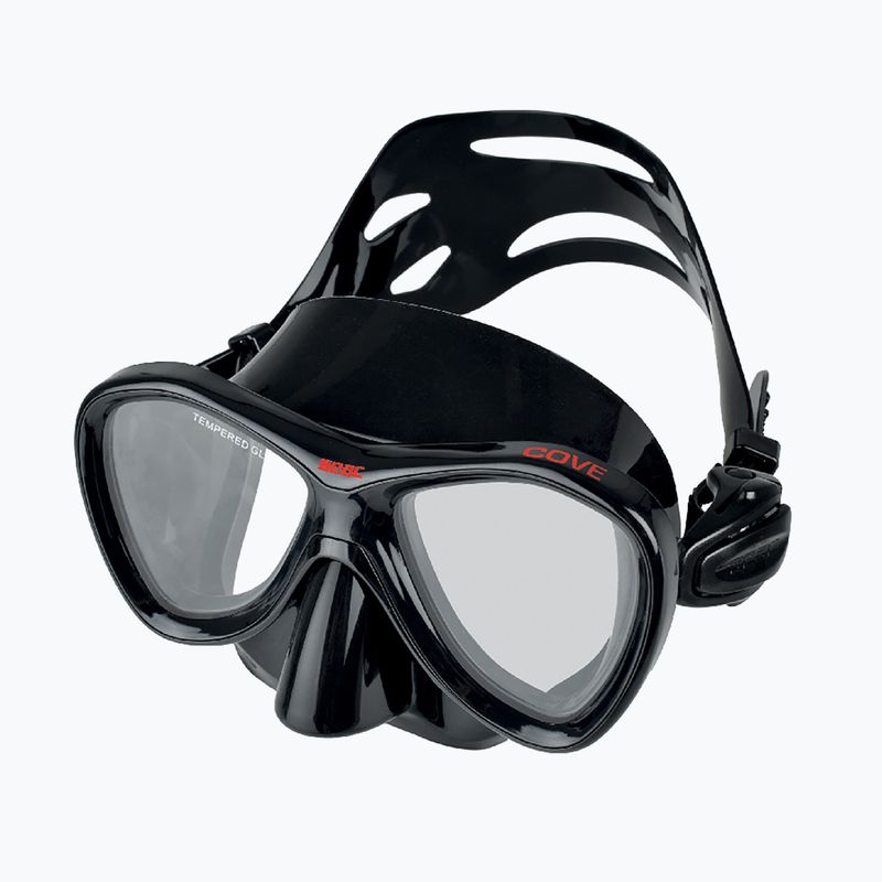 Potápačská maska SEAC Cove black/red 3