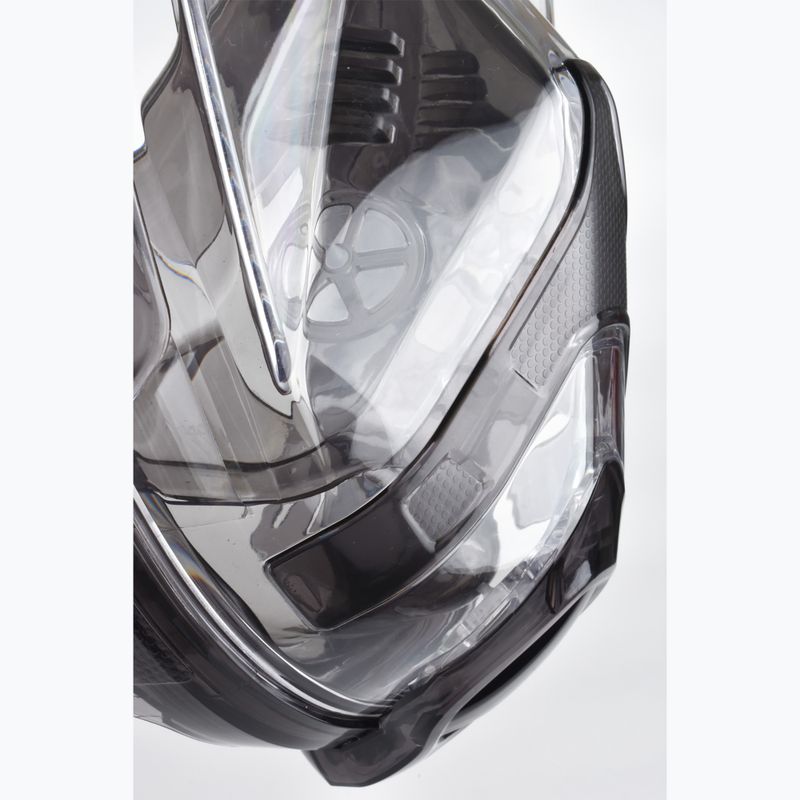 Celotvárová maska na šnorchlovanie SEAC Magica grey clear/green lime 4