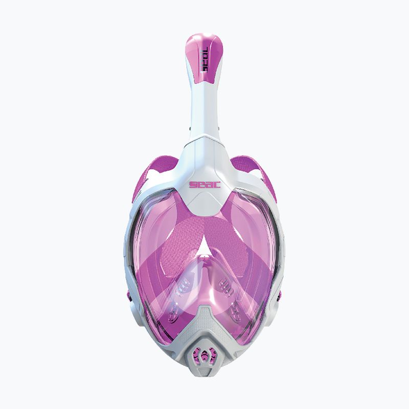 Detská celotvárová maska  SEAC Magica White/Pink 2