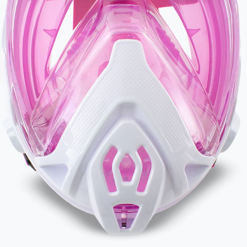 Detská celotvárová maska  SEAC Magica White/Pink 6