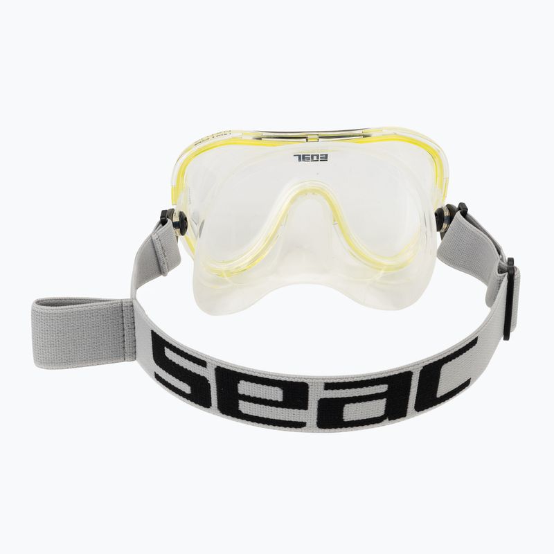 Šnorchlovacia maska Seac Natua yellow 4
