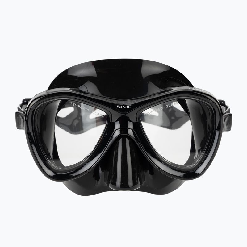 Sada na šnorchlovanie SEAC Bis Capri Top black 2