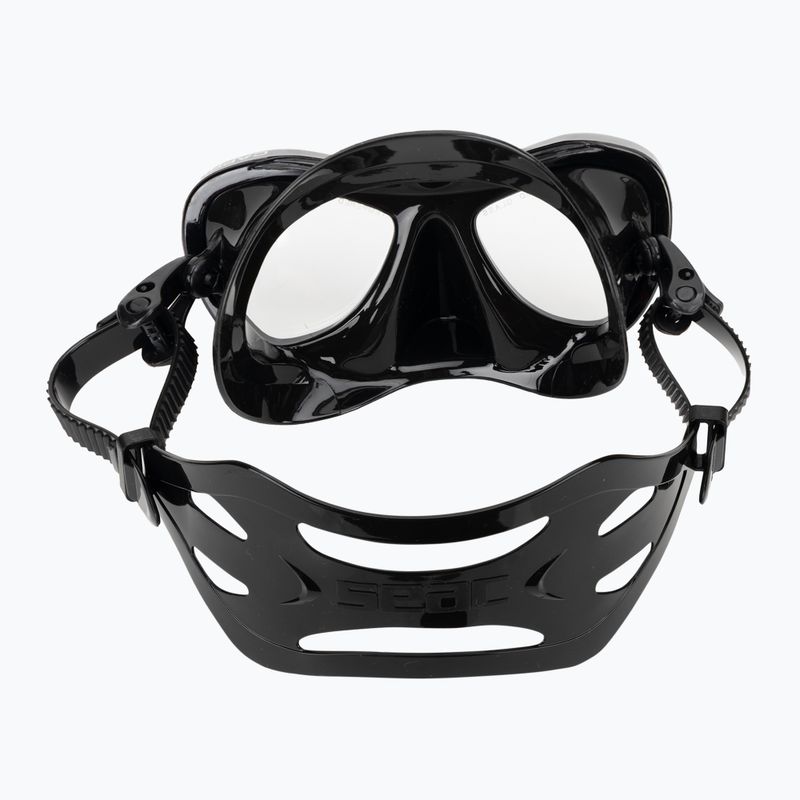 Sada na šnorchlovanie SEAC Bis Capri Top black 4