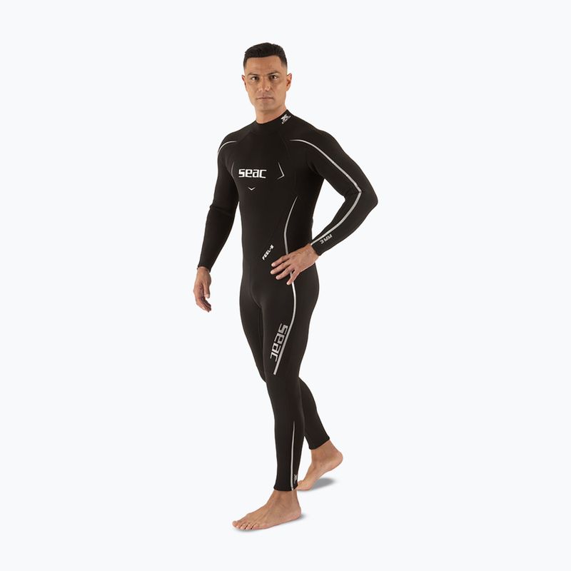 Pánsky potápačský neoprén SEAC Feel-S 3 mm black 3