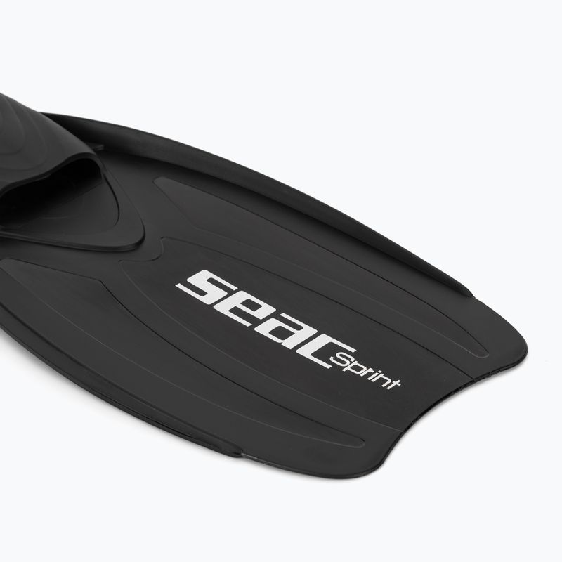 Plutvy na šnorchlovanie SEAC Sprint black 4