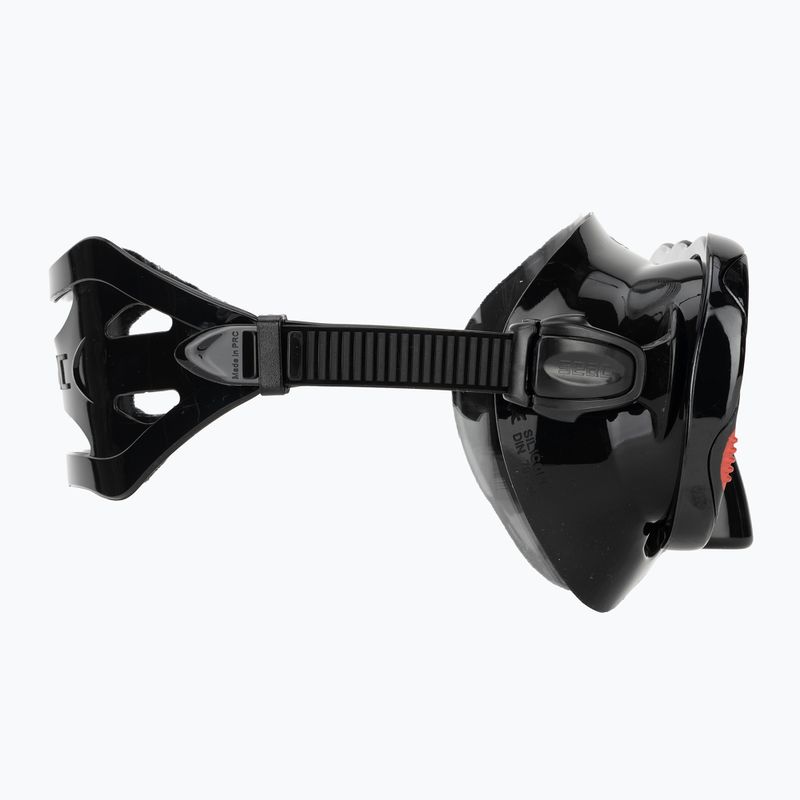 Šnorchlovacia maska Seac Boss black/red 3