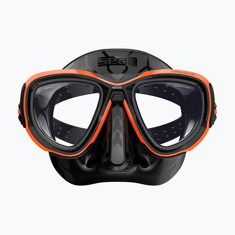 Potápačská maska SEAC Afrodite orange 3