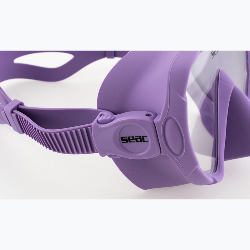 Potápačská maska SEAC X-Frame lilac 5