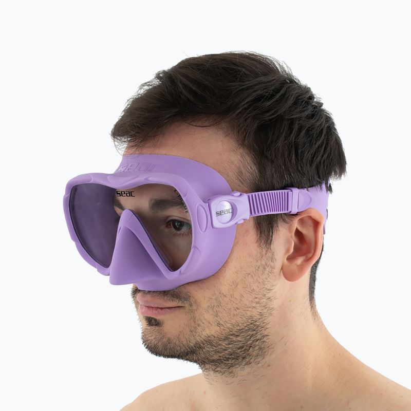 Potápačská maska SEAC X-Frame lilac 9