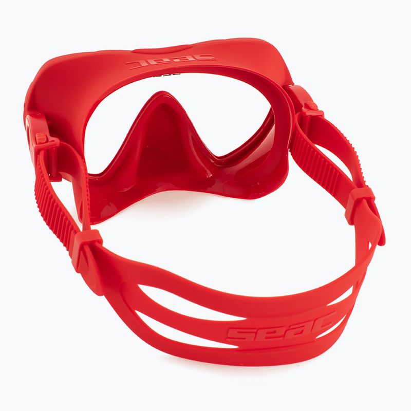 Potápačská maska SEAC X-Frame red 3