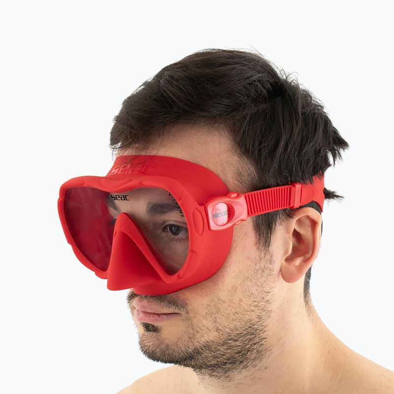 Potápačská maska SEAC X-Frame red 9