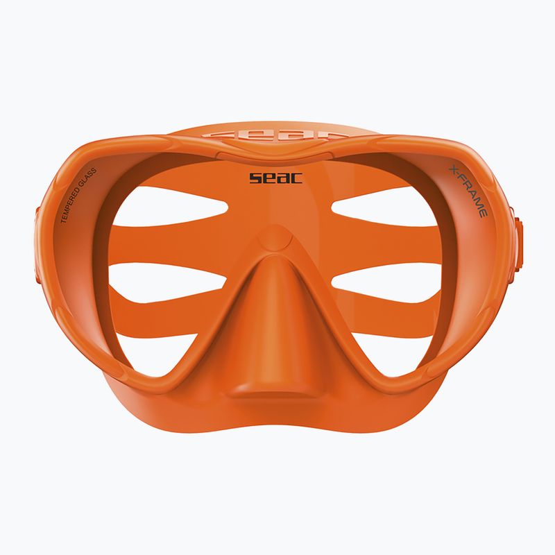 Potápačská maska SEAC X-Frame orange 2
