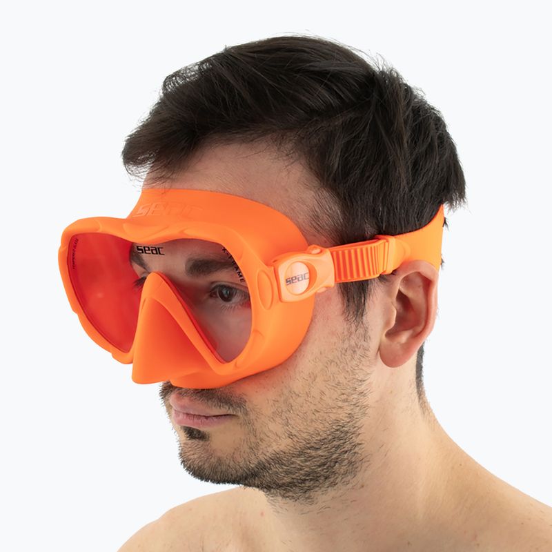 Potápačská maska SEAC X-Frame orange 10