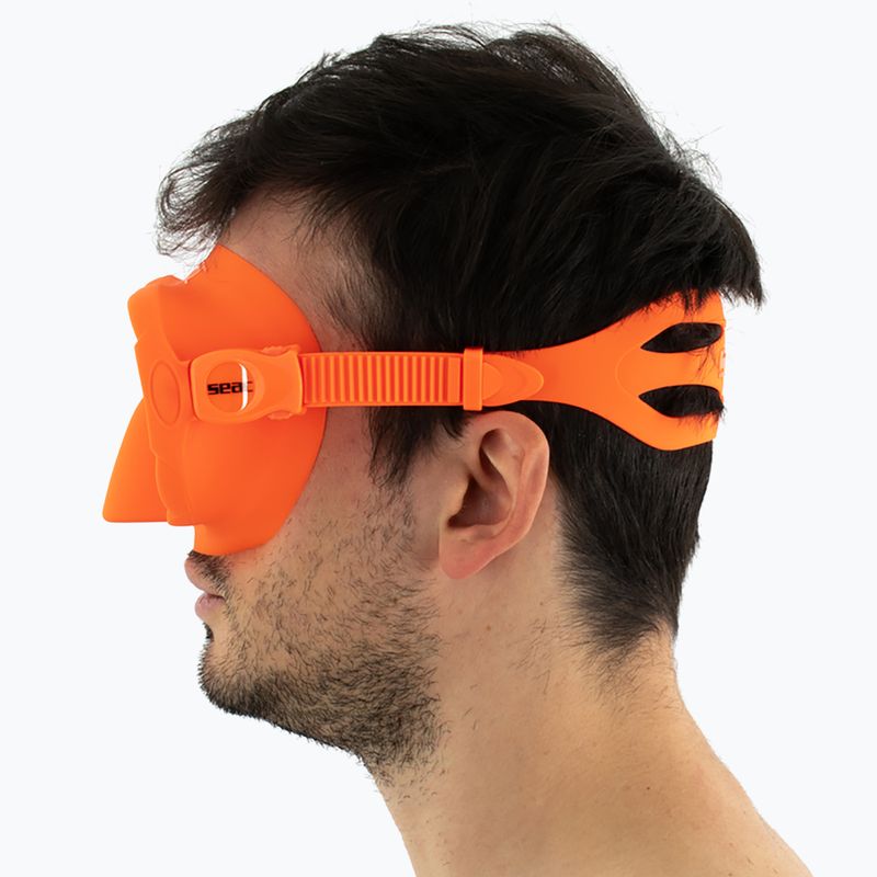 Potápačská maska SEAC X-Frame orange 11