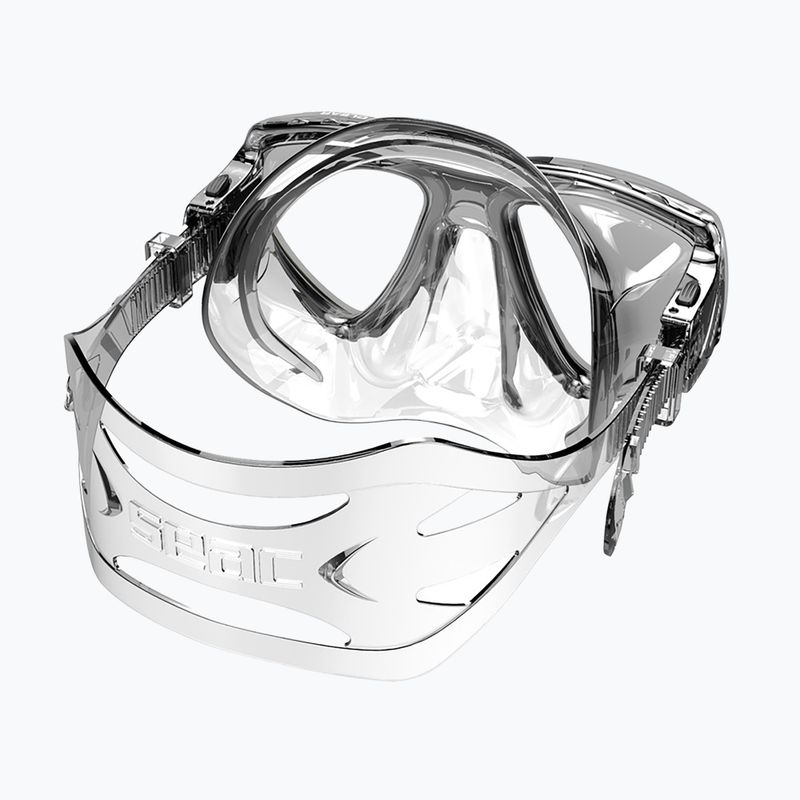 Potápačská maska SEAC Clear Antifog transparent black 3