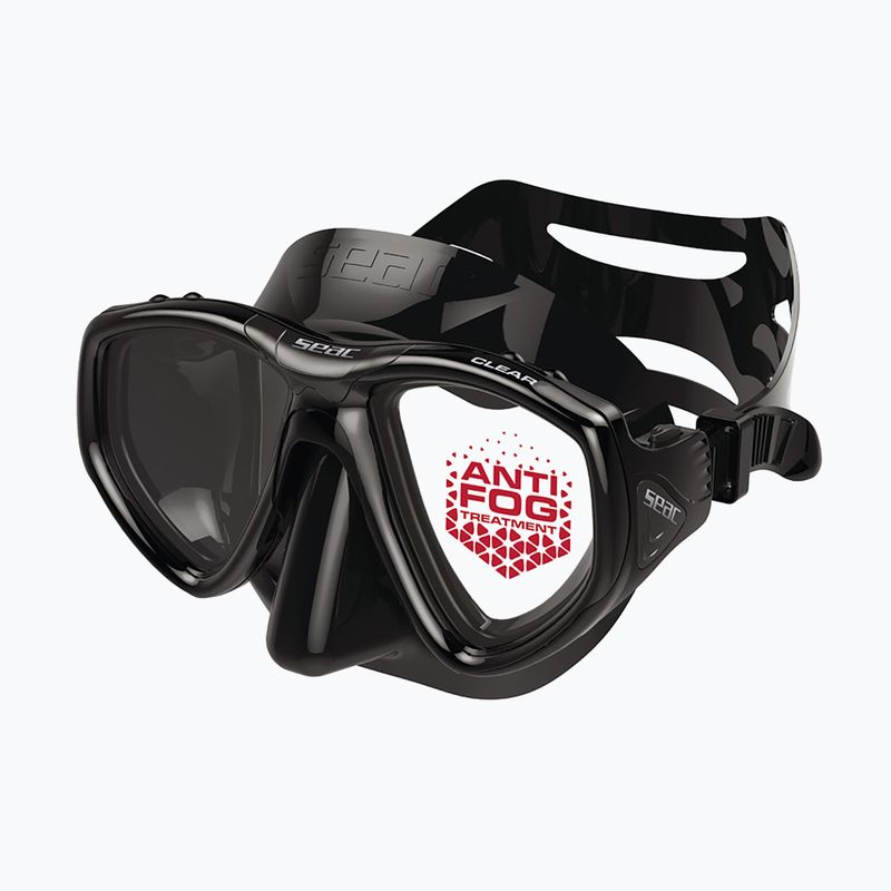 Potápačská maska SEAC Clear Antifog black 2
