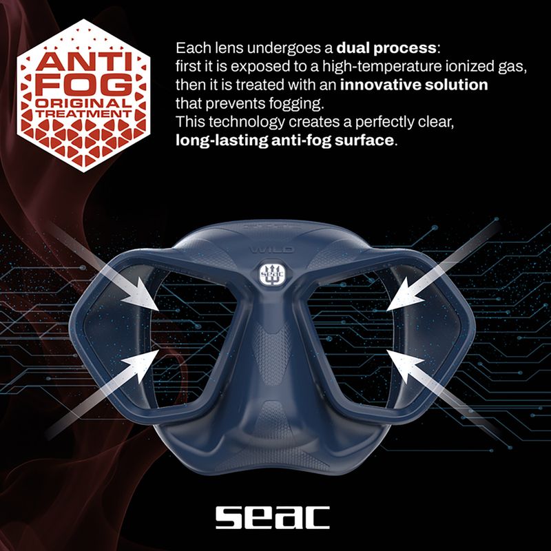 Potápačská maska SEAC Wild Antifog blue 5
