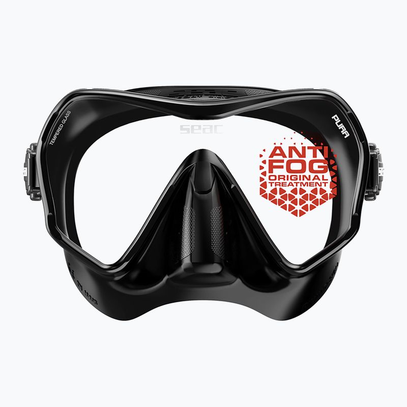 Potápačská maska SEAC Pura Antifog black 4