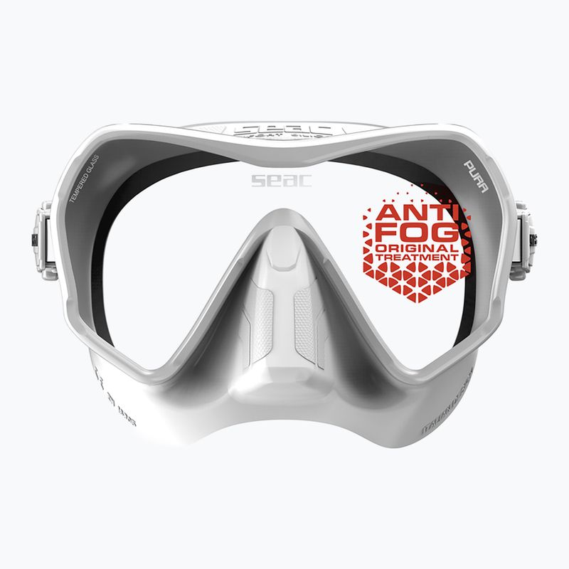 Potápačská maska SEAC Pura Antifog white 4