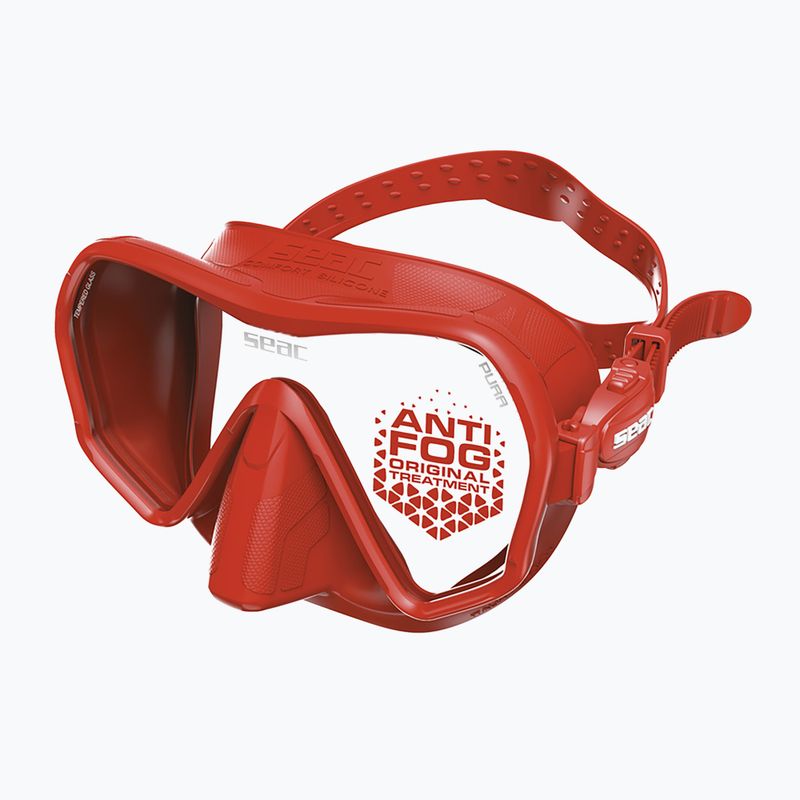 Potápačská maska SEAC Pura Antifog red 2