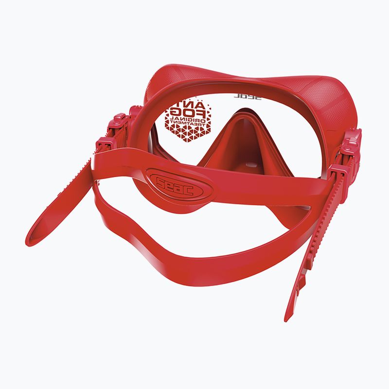 Potápačská maska SEAC Pura Antifog red 3
