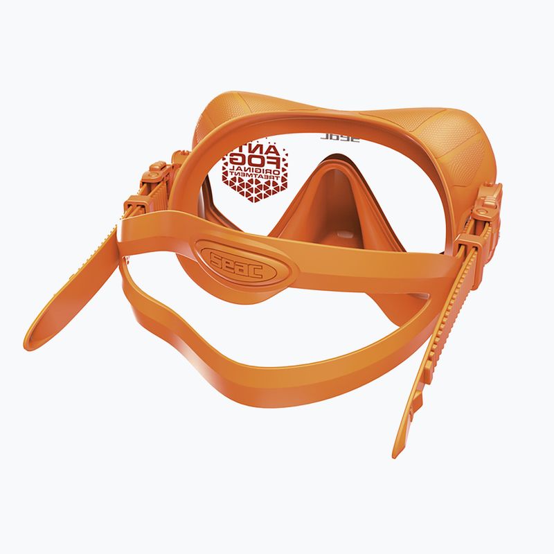 Potápačská maska SEAC Pura Antifog orange 3