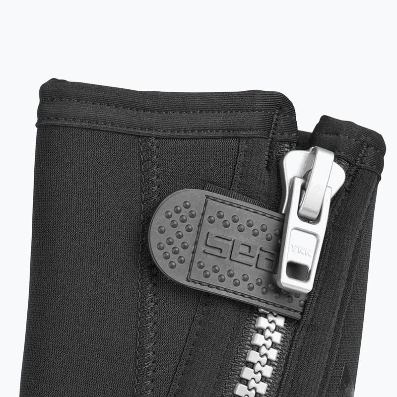 Neoprénové topánky SEAC Basic HD Zip 5 mm black 5