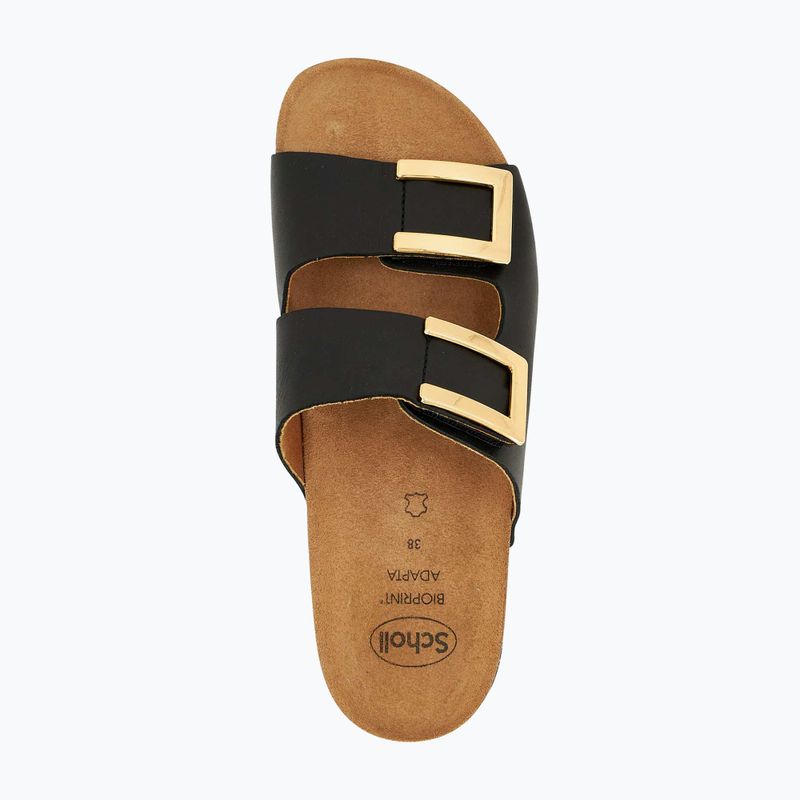 Dámske šľapky Scholl Montery 2 Straps Ad Med black 4