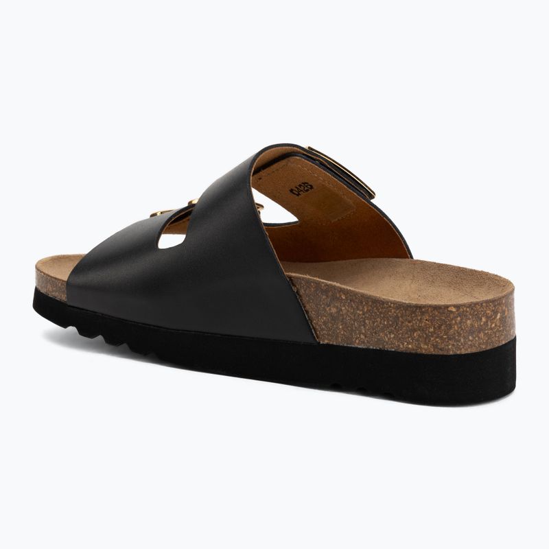 Dámske šľapky Scholl Montery 2 Straps Ad Med black 3