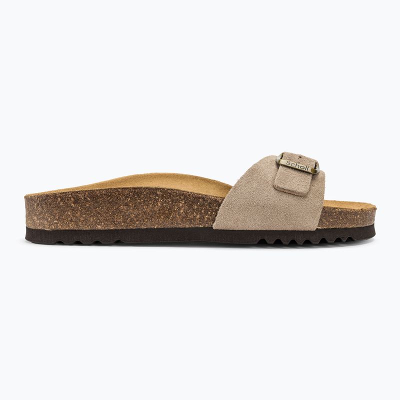 Dámske Šľapky Scholl Estelle Sue dark beige 2